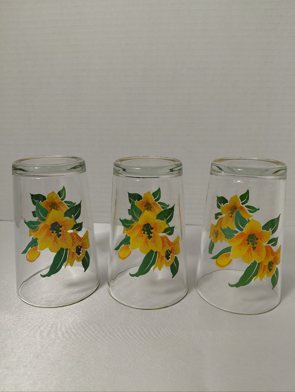 Morning Star Vintage Juice Glasses- Set Of 3
